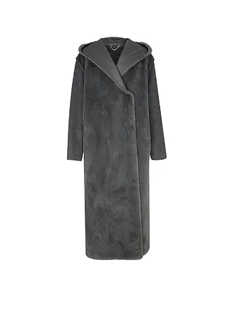 BOSS | Cappotto in lana effetto pelliccia COSFUR_DF | 